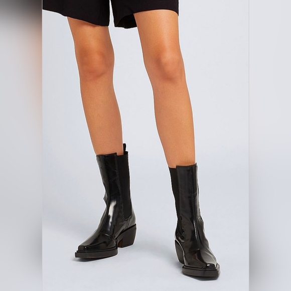 🩷 YOOX Chelsea Boots Size US 10.5 EU 41 - Picture 2 of 10